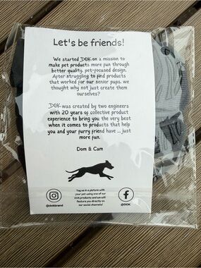 DOK Dog Socks Non Slip Senior Dog Grip Socks Adjustable Pet Booties Set